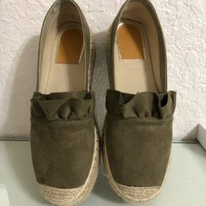 Olive sneakers